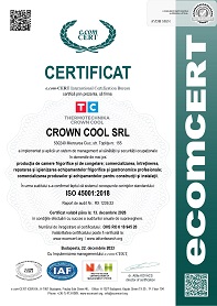 Certificat ISO-45001